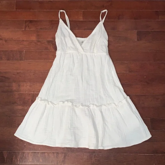 Billabong Dresses Billabong White Mini Dress Poshmark
